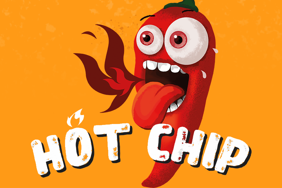 Hotchip Real Chilli. Real Heat.